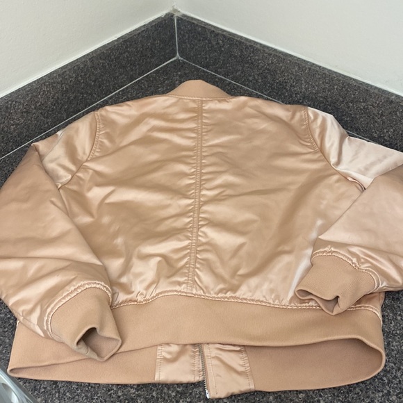 H&M Satin Bomber Jacket - Picture 3 of 4